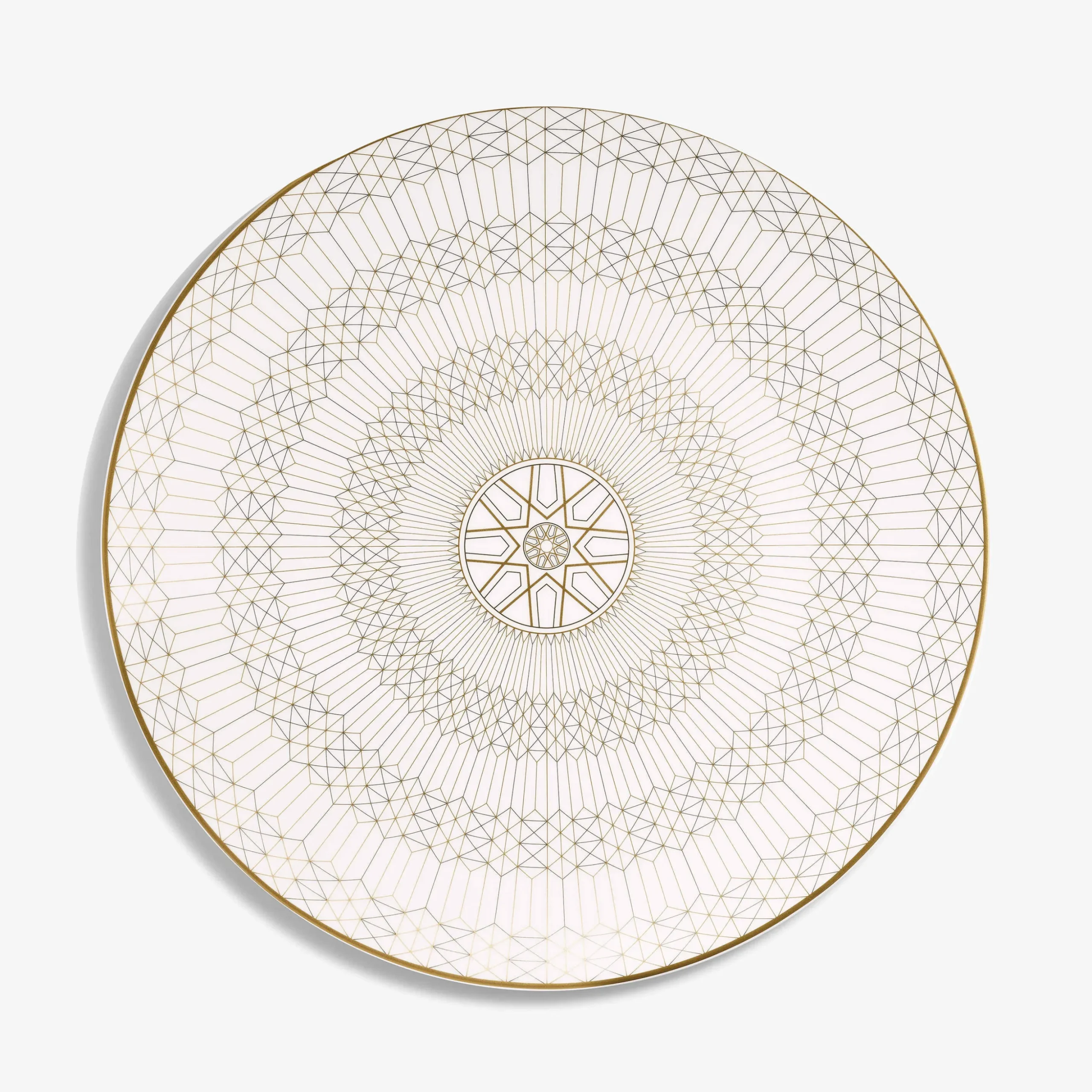 Arcadia Gold & Platinum Charger Plate
