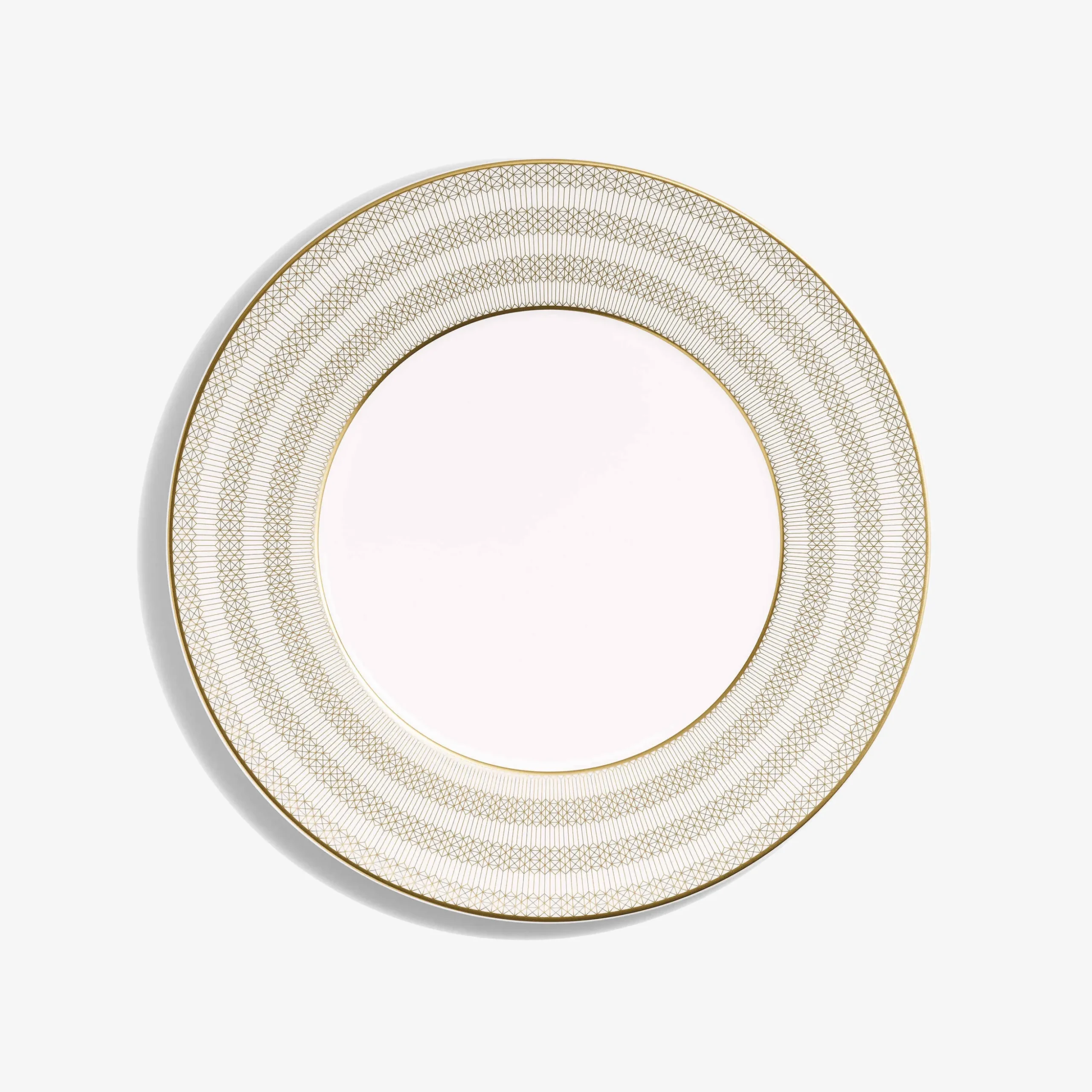 Arcadia Gold & Platinum Dinner Plates, Set of 2