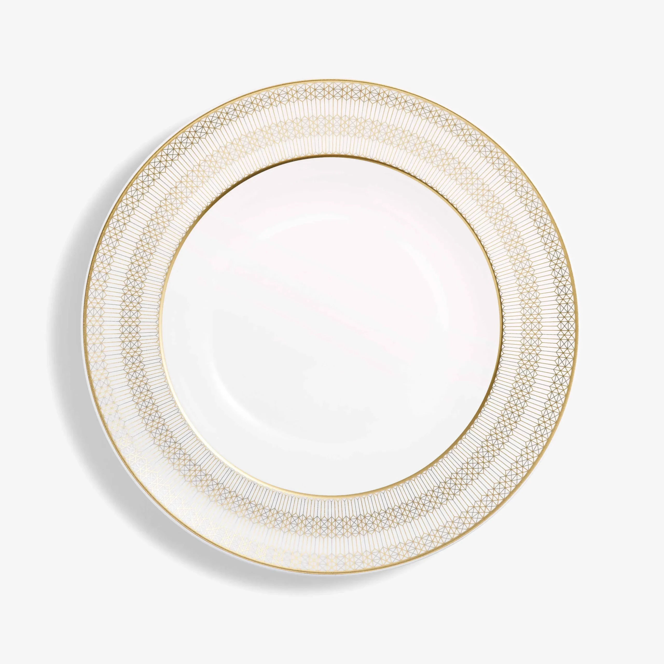 Arcadia Gold & Platinum Soup Bowls, Set of 2