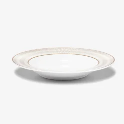 Arcadia Gold & Platinum Soup Bowls, Set of 2