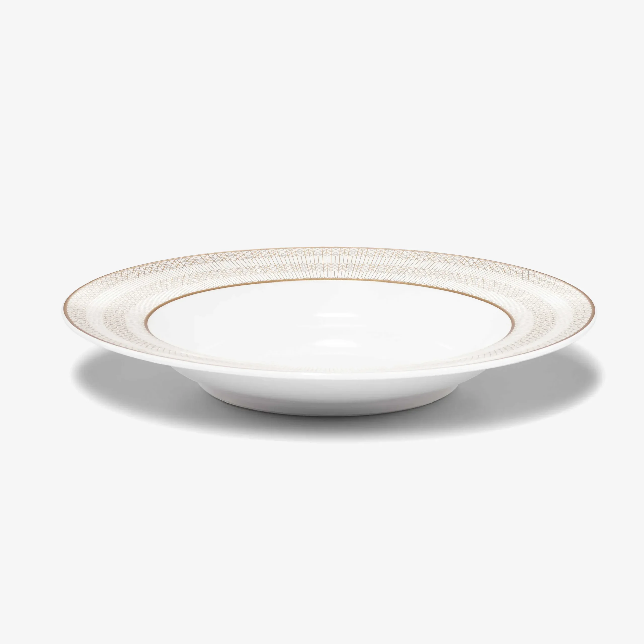 Arcadia Gold & Platinum Soup Bowls, Set of 2