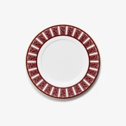 Arcadia Red Dessert Plate, Set of 2