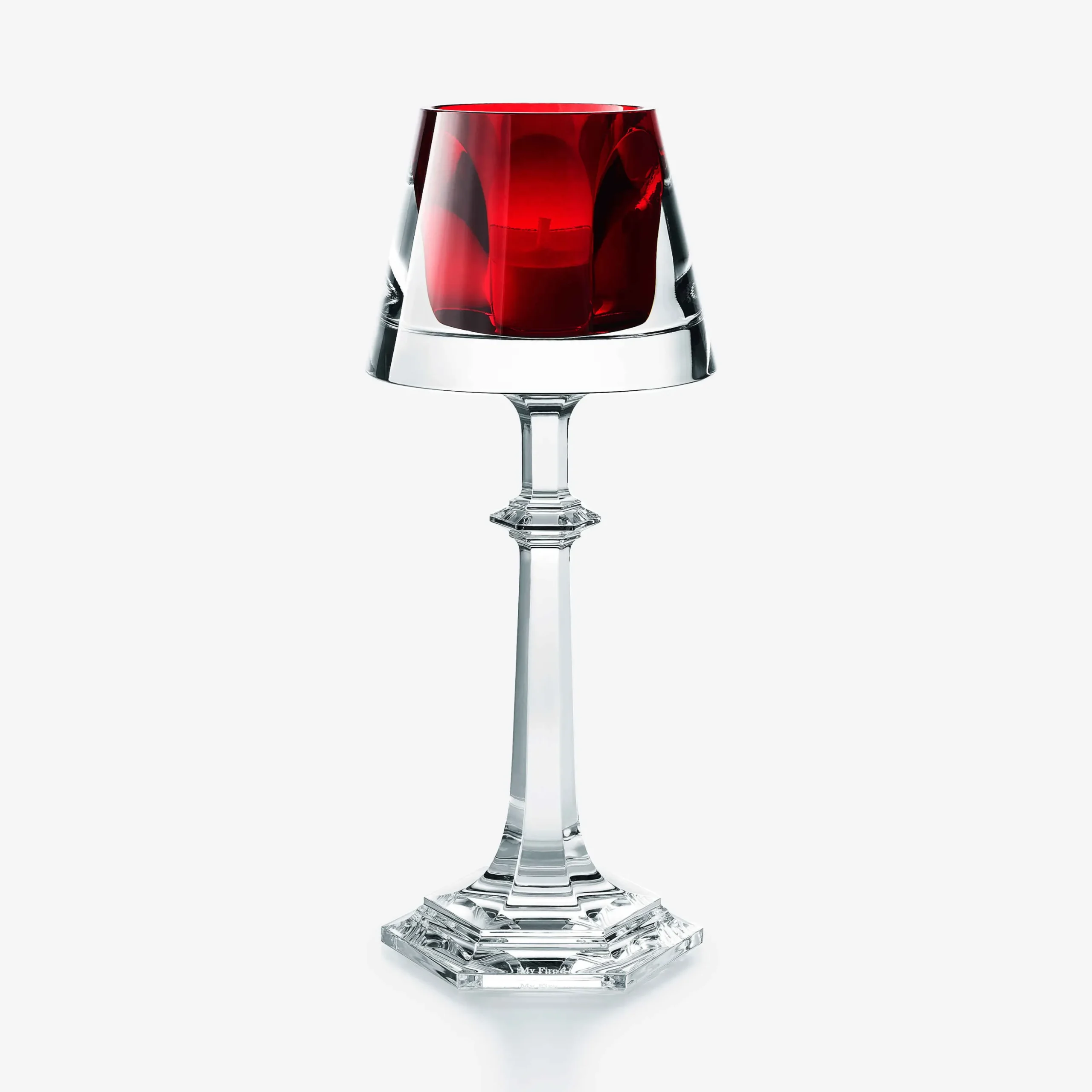 Harcourt My Fire Candlestick Red