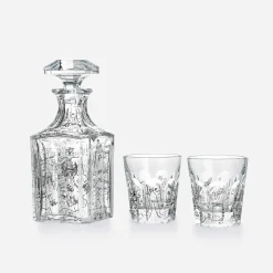 Harcourt Whisky Decanter And Tumblers Set Harry Nuriev