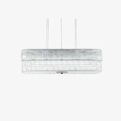 Tuile de Cristal Piccadilly Chandelier Rectangular S