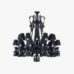 Zénith Chandelier Black (24L)