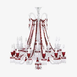 Zénith Chandelier Red (24L)