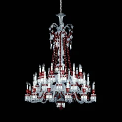 Zénith Chandelier Red (36L)