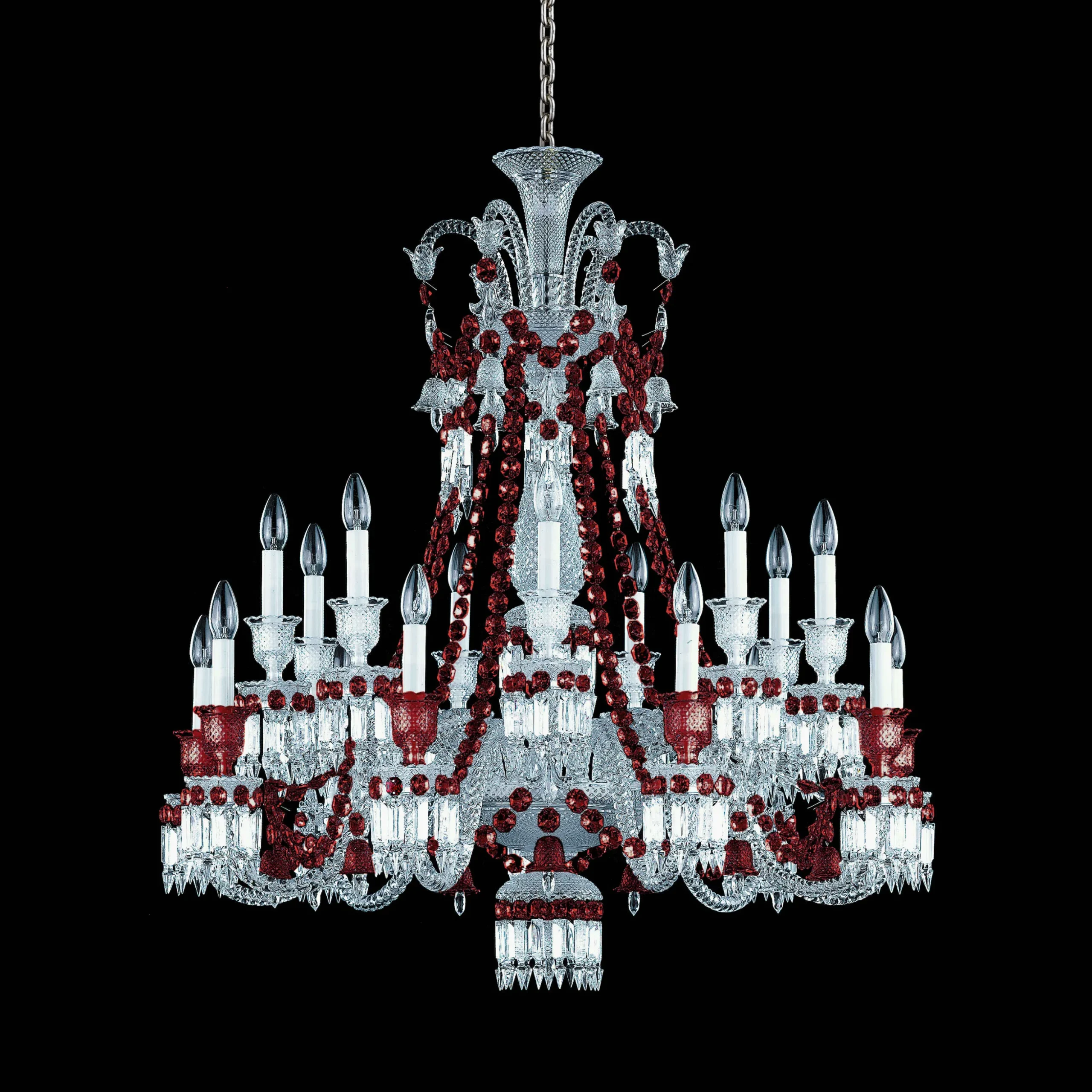 Zénith Chandelier Red (18L)