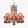 Zénith Faunacrystopolis Chandelier Pink & Champagne (24L)