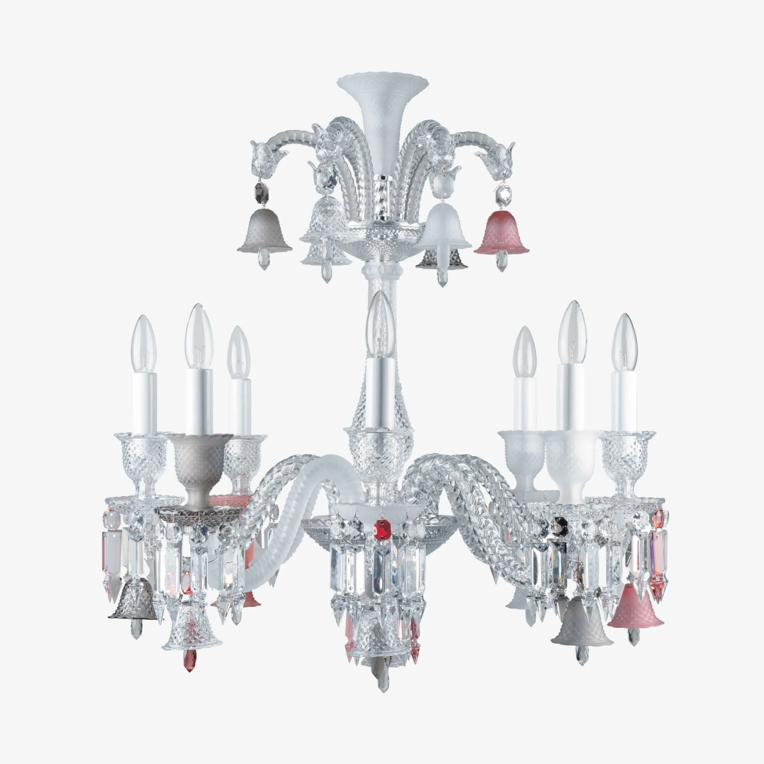 Zénith Flou, Je te Vois Flou Chandelier (8L)